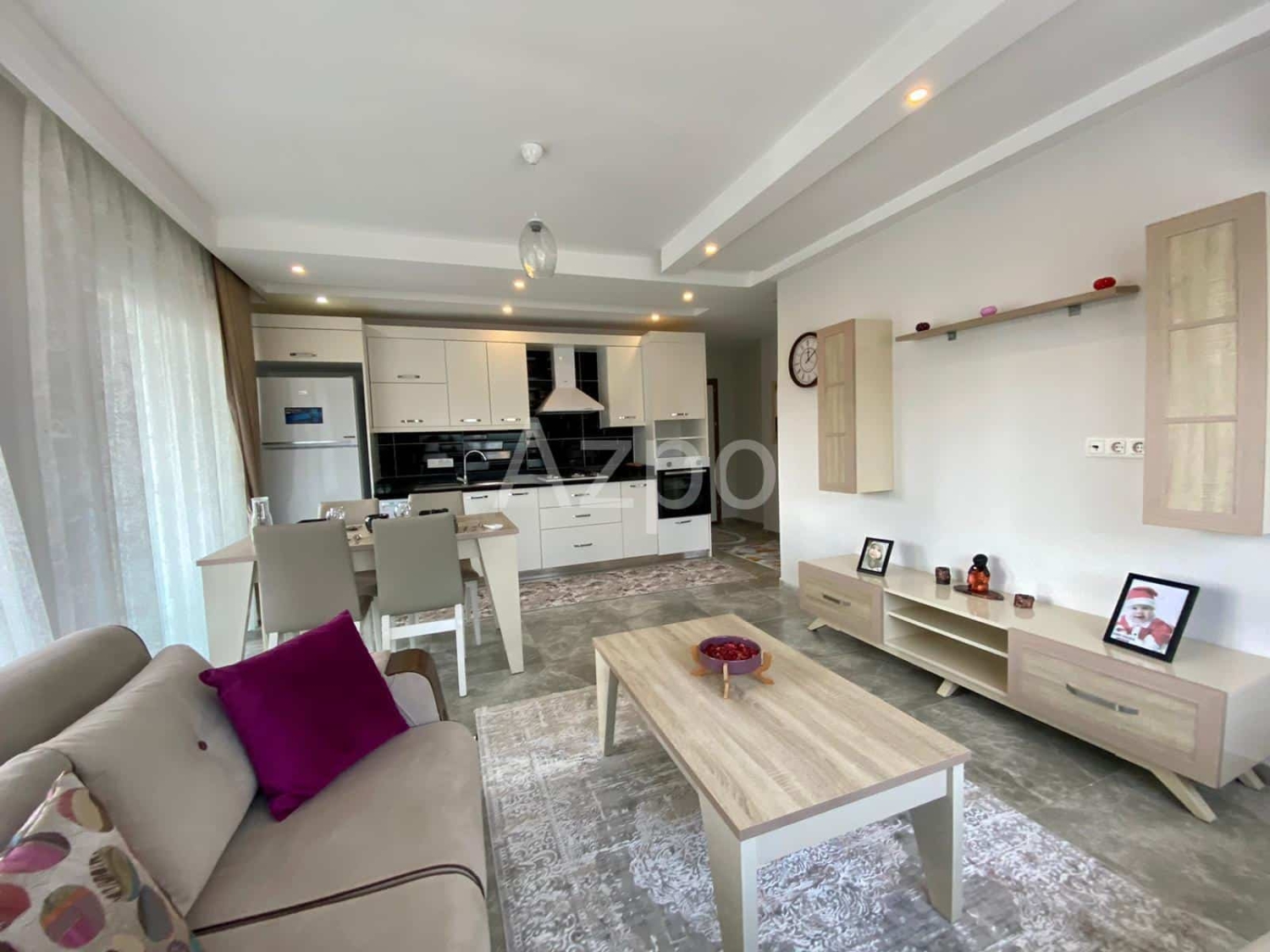 Квартира 1+1 в Алании, Турция, 52 м² - фото 2