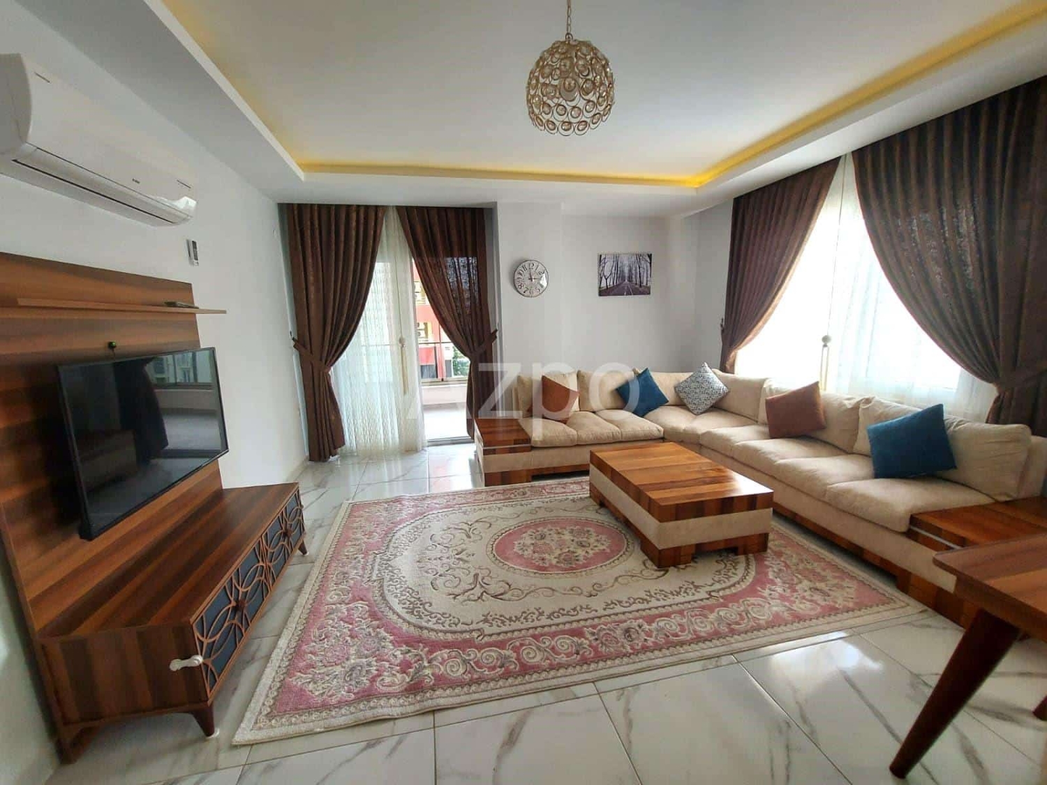 Квартира 2+1 в Алании, Турция, 115 м²