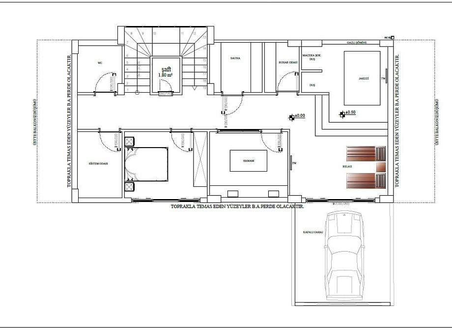 Вилла 5+1 в Алании, Турция, 500 м² - фото 73