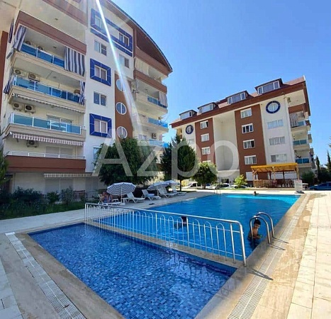 Квартира 1+1 в Алании, Турция, 55 м²